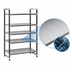 Thumbnail image #3 for Cambro Camshelving Elements XTRA 5-Tier Solid Stationary Starter Unit, 24 x 36 x 84 Inches, Speckled Gray