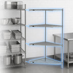Thumbnail image #3 for Metro Super Erecta AN526C 30W x 24D x 63H Chrome-Plated Add-On Wire Shelving Unit with 4 Shelves