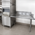 Thumbnail image #3 for Advance Tabco Right-Attach Clean Straight Dish Table with 10-1/2-Inch Backsplash, 23 x 30 x 44 Inches