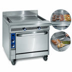 Thumbnail image #3 for Imperial (Middleby) Spec Series IHR-PL36 36-Inch Gas Heavy-Duty Range with 1/2-Inch Plancha Top and Standard Oven