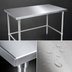 Thumbnail image #3 for John Boos Stallion 60-Inch x 24-Inch 16-Gauge 300-Series Stainless Steel Flat Top Work Table with Safety Edge