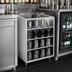 Thumbnail image #3 for Krowne Royal Series 18-Inch Wide Back Bar Glass Storage Cabinet, 24-Inch Deep, 3 Shelves, No Top
