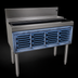 Thumbnail image #3 for Glastender 36-Inch Underbar Ice Bin with 10-Circuit Cold Plate, 100 lb. Capacity