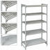 Thumbnail image #4 for Camshelving Premium 72-Inch Wide x 18-Inch Deep x 84-Inch High 5-Shelf Vented and Solid Stationary Starter Unit