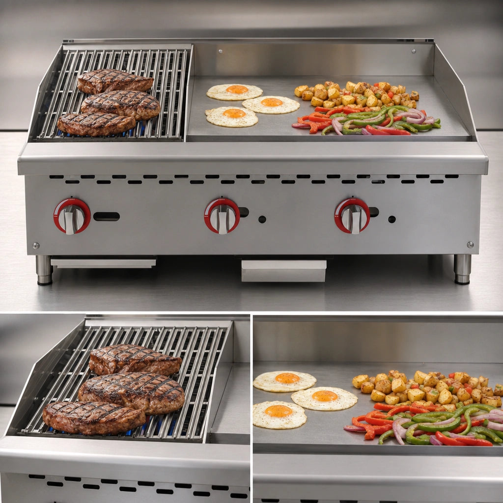 Dual Cooking Surfaces