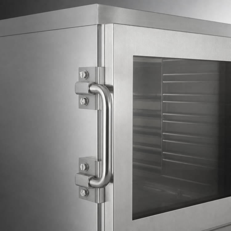 Product image #3 for Cres Cor Side-Mounted Bail Handle Kit for Heated Cabinets, 4 Per Kit