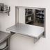Thumbnail image #3 for Eagle Group Pass-Thru Wall Shelf, 72 x 24 Inches, 304 Stainless Steel