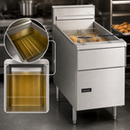 Thumbnail image #3 for Pitco Frialator (Middleby) Solstice SE18R Electric Full-Frypot Floor Fryer, 70-90 lb. Capacity, 22 kW, Solid State Controls