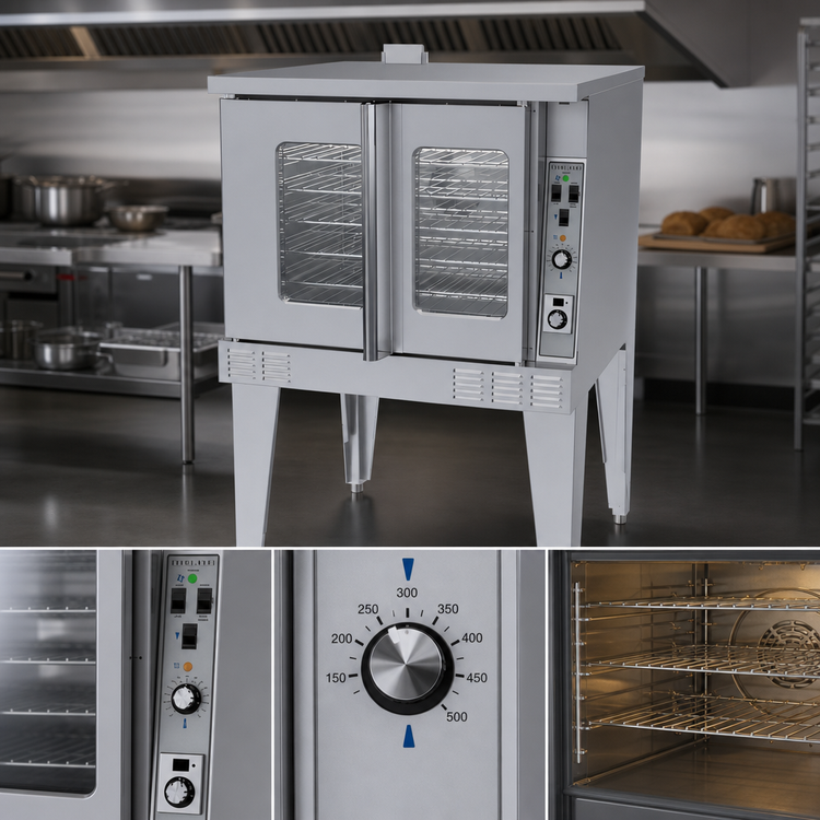 Product image #3 for Garland Master Series Full-Size Single-Deck Standard-Depth Gas Convection Oven