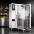 Thumbnail image #3 for Alto-Shaam Prodigi™ PRO 20-10E PRO Electric Boiler-Free 20-Pan Floor Model Combi Oven/Steamer with Roll-In Cart