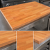 Thumbnail image #3 for Boos Block American Cherry Edge Grain Kitchen Countertop with Varnique Finish, 96 x 42 x 1-1/2 Inches