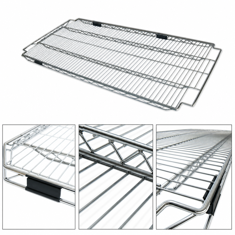 Product image #3 for Add-A-Shelf Adjustable Wire Shelf, 60 x 24 Inches, Chrome Finish