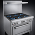 Thumbnail image #3 for Southbend Ultimate 36-Inch Restaurant Gas Range with 6 Open Burners and Convection Oven