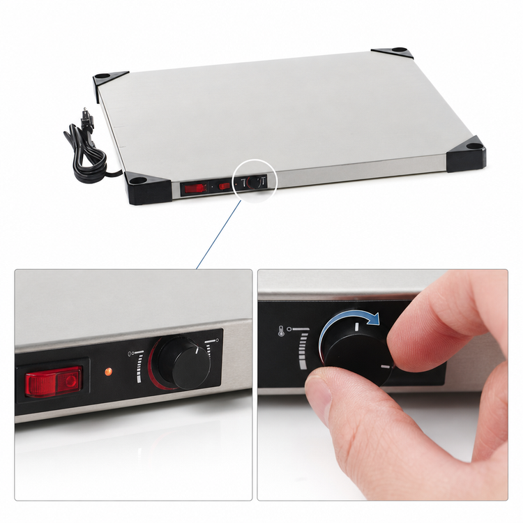 Product image #4 for Metro Super Erecta Hot 24" x 24" Countertop Heated Warming Shelf