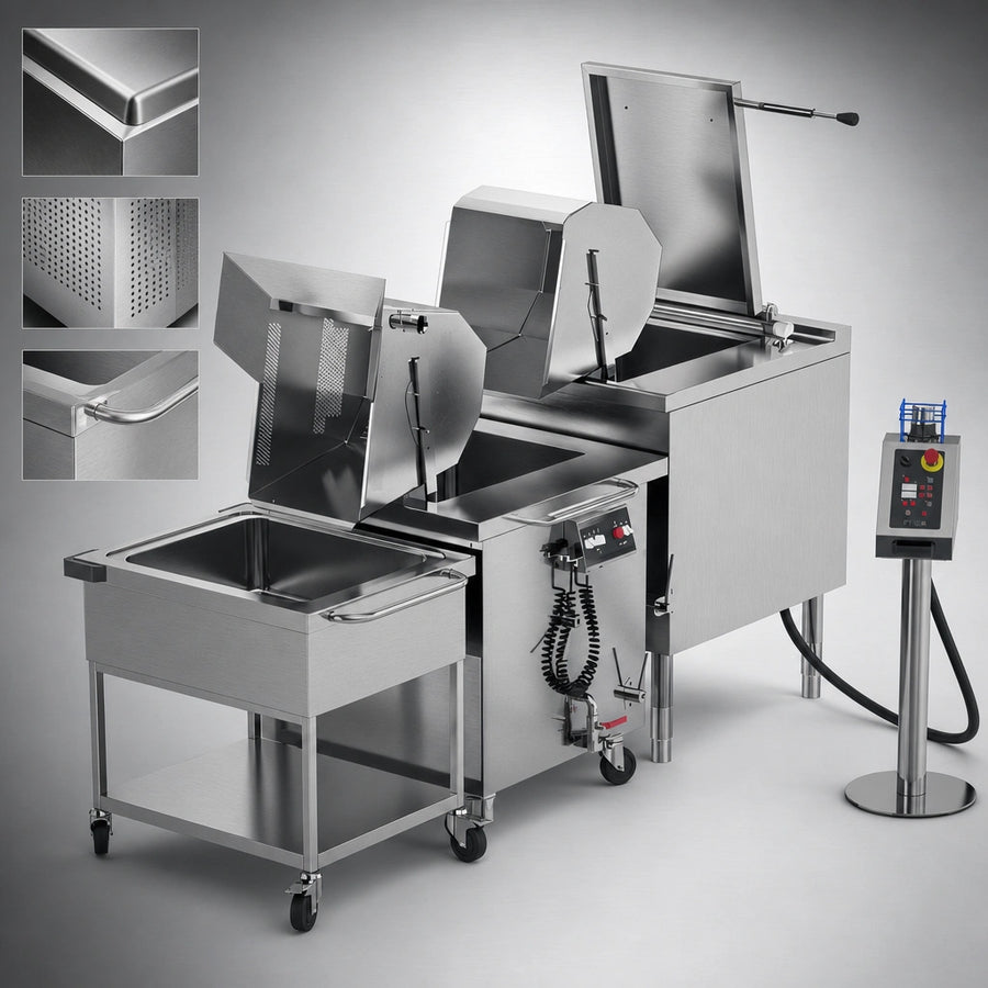 Heavy-Duty Stainless Steel Construction