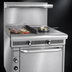 Thumbnail image #3 for Imperial Spec Series 36-Inch Heavy Duty Gas Range with 18-Inch Griddle, 18-Inch Hot Top, and Convection Oven