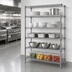 Thumbnail image #3 for EagleGard 5-Tier Add-On Wire Shelving Unit, 48-Inch W x 18-Inch D x 74-Inch H, Hybrid Epoxy Finish