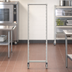 Thumbnail image #3 for Cambro Camshelving Premium Series Mobile Post Kit with Total-Locking Rigid Casters, 21-Inch Wide x 75-1/4-Inch High, Speckled Gray