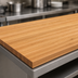 Thumbnail image #3 for John Boos Appalachian Red Oak Edge Grain Island Countertop, 132 x 36 x 1-1/2 Inch, Varnique Finish