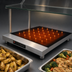 Thumbnail image #3 for Hatco Freestanding Modular Heated Glass Warming Shelf for 1 Full-Size Pan, 120V