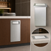 Thumbnail image #3 for Dispense-Rite Built-In Vertical Stainless Steel Full-Fold Napkin Dispenser