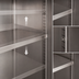 Thumbnail image #3 for BK Resources Adjustable Stainless Steel Shelf for BkwCH-1536 Wall Cabinet