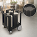 Thumbnail image #4 for Cambro Poker Chip Dish Caddy Cart, 4-Column, 12-1/4 Inch Plate Capacity, Black Polyethylene