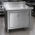 Thumbnail image #3 for Eagle Group 36-Inch x 30-Inch Knock Down Enclosed Work Table with Cabinet Kit and Sliding Doors