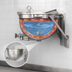Thumbnail image #3 for Legion LSWT-20 20-Gallon Full Jacketed Stationary Wall-Mounted Direct Steam Kettle