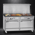 Thumbnail image #3 for Southbend Ultimate 60-Inch Gas Restaurant Range with 48-Inch Griddle, Convection Oven, and Cabinet Base