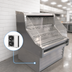 Thumbnail image #3 for Howard-McCray 35E Series 51-Inch Remote Impulse Open Merchandiser with LED Top, Stainless Steel
