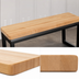 Thumbnail image #3 for John Boos Tuff-Var 108-Inch Locker Bench Seat, Northern Hard Rock Maple