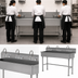 Thumbnail image #3 for Advance Tabco 60-Inch Freestanding 3-Station Multiwash Hand Sink with 3 Gooseneck Faucets