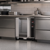 Thumbnail image #3 for Turbofan H8D-FS-UC Undercounter Electric Holding Cabinet, 8 Full-Size Pan Capacity, Digital Controls, Glass Door