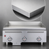 Thumbnail image #4 for Vulcan 36-Inch Heavy Duty Countertop Gas Griddle with 1-Inch Steel Plate, 3 Burners, and Drawer