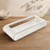 Thumbnail image #4 for American Metalcraft Rectangular White Wood Serving Tray, 21-3/4-Inch