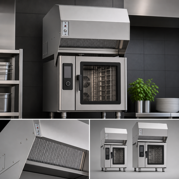 Product image #3 for Convotherm ConvoVent Condensation Hood by Halton for 6.10 Mini & 10.10 Mini Combi Ovens
