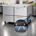 Thumbnail image #3 for Turbo Air PRO Series Two-Section Undercounter Drawer Freezer, 48-1/4 Inch, 4 Drawers, 12.2 Cu. Ft.