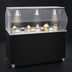 Thumbnail image #3 for Vollrath 2-Series Affordable Portable 60-Inch Cafeteria Utility Station with Breath Guard and Solid Black Base