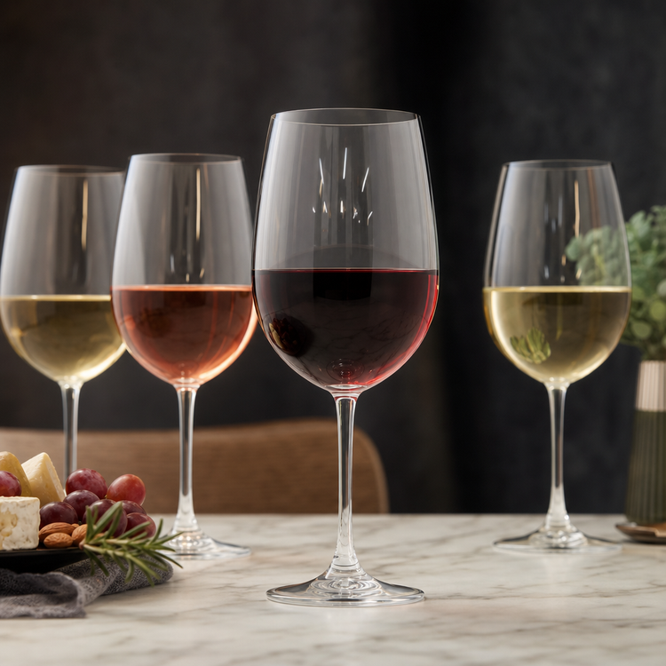 Product image #3 for Ocean All-Purpose Stemmed Red Wine Glass, 18.25 oz., Clear Glass