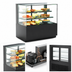 Thumbnail image #3 for Reveal® Freestanding Full-Service See-Thru Refrigerated Service Case with Rear Sliding Glass Doors