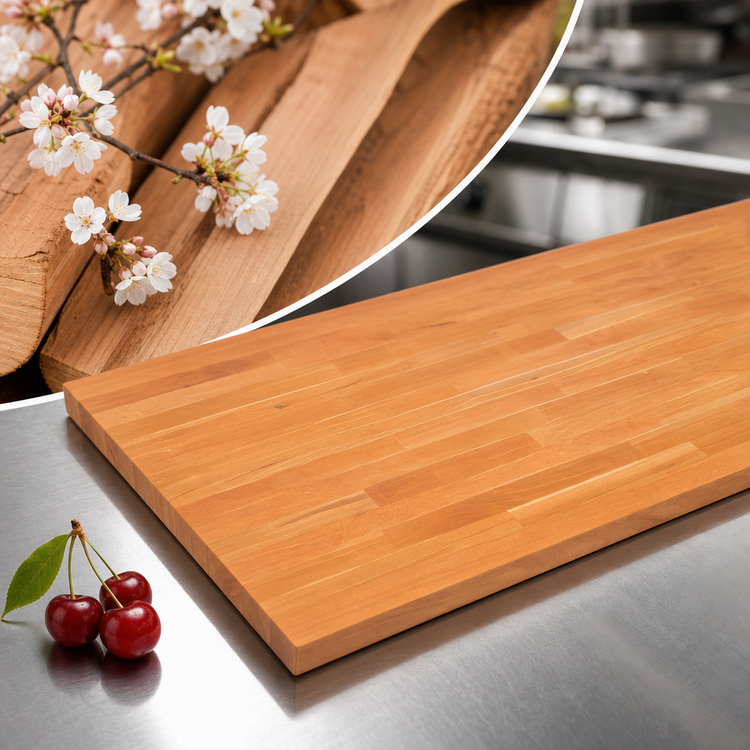 Product image #3 for Boos Block American Cherry Edge Grain Kitchen Countertop, 72 x 25 x 1-1/2 Inch, Varnique Finish