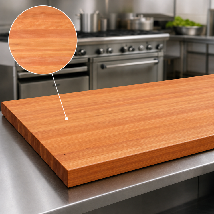 Product image #3 for Boos Block American Cherry Edge Grain Kitchen Countertop, 72 x 36 x 2-1/4 Inch, Varnique Finish