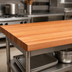 Thumbnail image #3 for Boos Block American Cherry Edge Grain Kitchen Countertop, 48 x 38 x 2-1/4 Inch, Varnique Finish