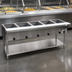 Thumbnail image #3 for Advance Tabco Triumph Supreme 5-Well Natural Gas Open-Well Hot Food Table with Undershelf and Cutting Board