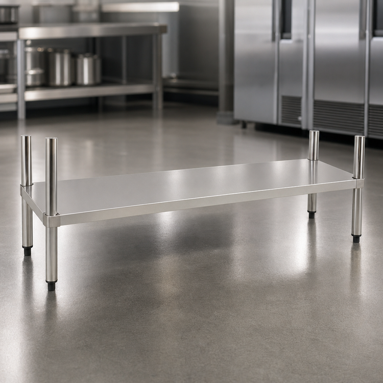 Product image #3 for 84-Inch x 30-Inch Stainless Steel Undershelf for 26045 Worktable