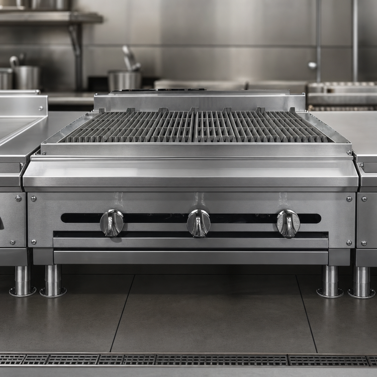 Product image #3 for Vulcan V Series VCBB36 36-Inch Heavy Duty Modular Gas Charbroiler