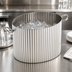 Thumbnail image #4 for American Metalcraft Fluted Stainless Steel 16 Qt. Beverage Tub