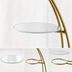 Thumbnail image #3 for American Metalcraft 6-Inch Replacement Glass Plate for SRG3 & SRG4 Buffet Stands and Risers