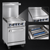 Thumbnail image #3 for Imperial Pro Series 24-Inch Commercial Gas Range with 24-Inch Griddle and Space Saver Oven